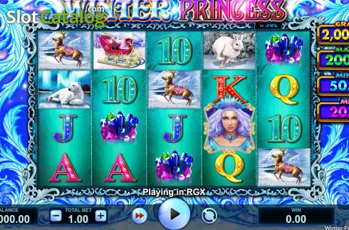 Скрин2. Winter Princess слот