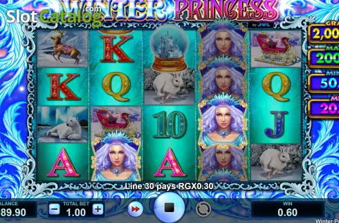 Скрин4. Winter Princess слот