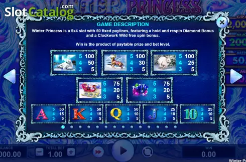 Скрин5. Winter Princess слот