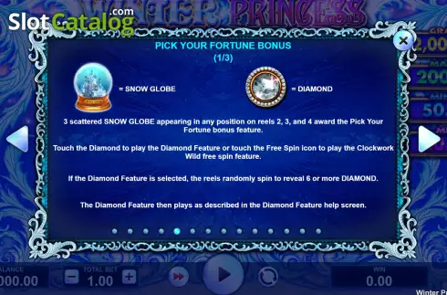 Скрин9. Winter Princess слот