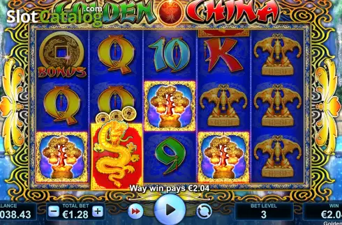 Скрин3. Golden China (JVL) слот