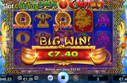 Скрин4. Golden China (JVL) слот