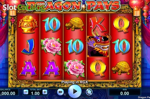 Скрин2. Dragon Pays (JVL) слот