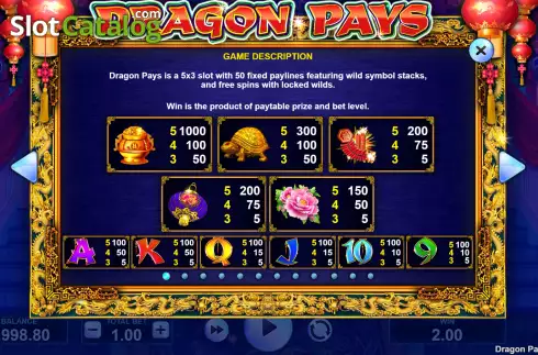 Скрин5. Dragon Pays (JVL) слот