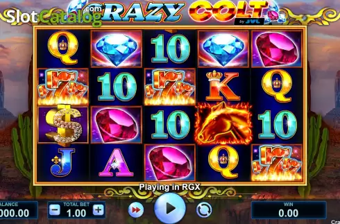 Скрин2. Crazy Colt слот