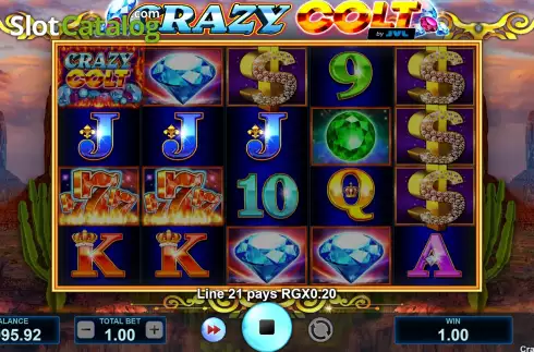 Скрин3. Crazy Colt слот