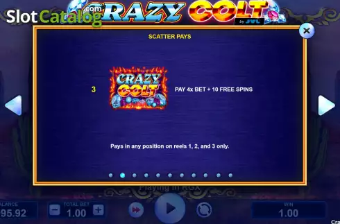 Скрин6. Crazy Colt слот