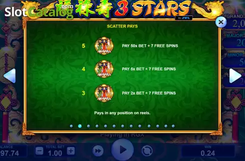 Скрин6. 3 Stars слот