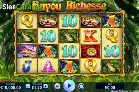 Скрин3. Bayou Richesse слот