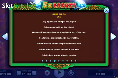 Скрин8. 5X Frenzy слот