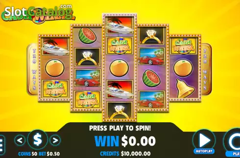 Скрин2. Cash Wheel слот