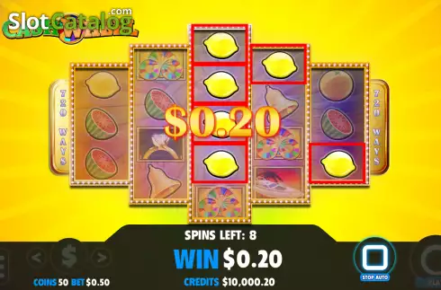Скрин3. Cash Wheel слот
