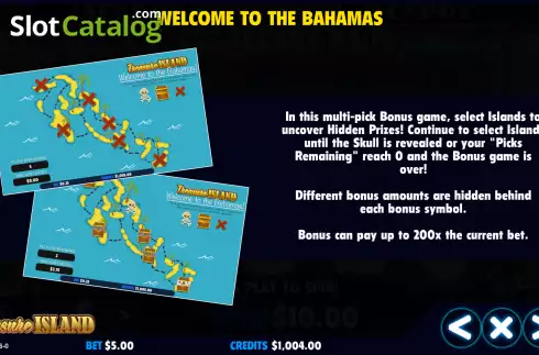 Скрин7. Treasure Island (Jackpot Software) слот