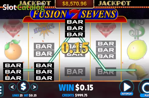 Скрин3. Fusion Sevens слот