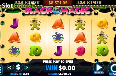Скрин2. Black Magic (Jackpot Software) слот