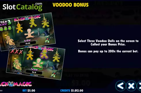 Скрин7. Black Magic (Jackpot Software) слот