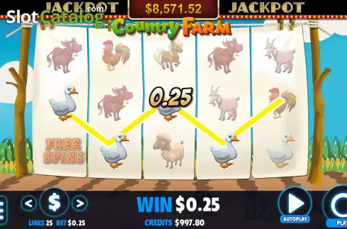 Скрин4. Country Farm слот