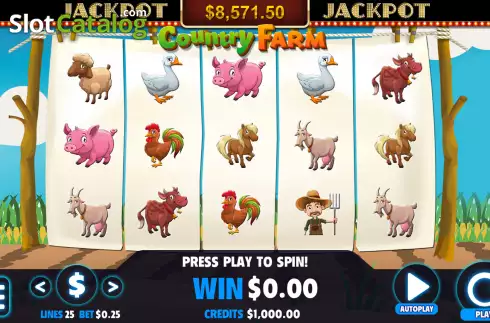Скрин2. Country Farm слот