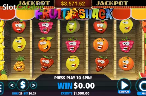 Скрин2. Fruit Shack слот