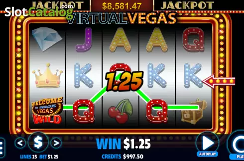 Скрин3. Virtual Vegas слот