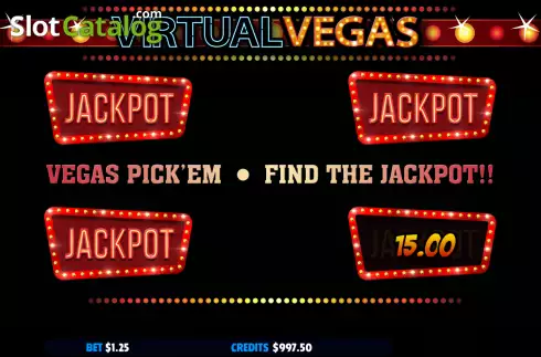 Скрин5. Virtual Vegas слот