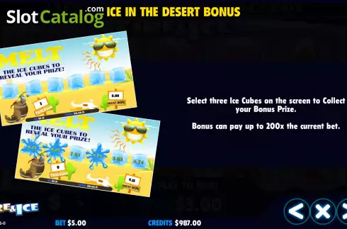 Скрин7. Fire & Ice (Jackpot Software) слот