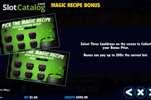 Скрин7. Trick or Treat (Jackpot Software) слот