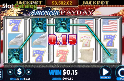 Скрин3. American Payday слот