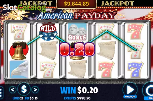 Скрин4. American Payday слот