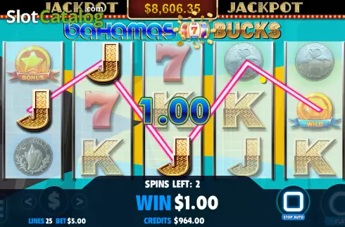 Скрин4. Bahamas Bucks слот