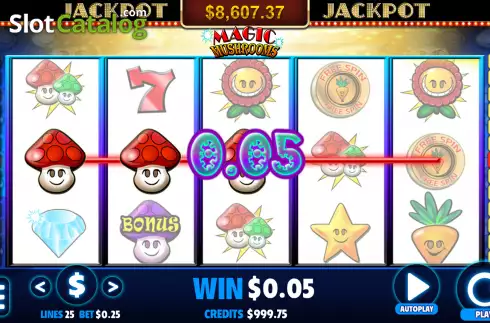 Скрин3. Magic Mushrooms (Jackpot Software) слот