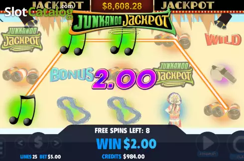 Скрин5. Junkanoo Jackpot слот