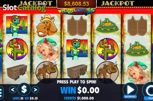 Скрин2. Wild Bill ShootOut слот