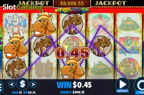 Скрин3. Wild Bill ShootOut слот