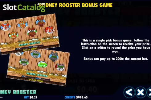 Скрин7. Rodney Rooster слот