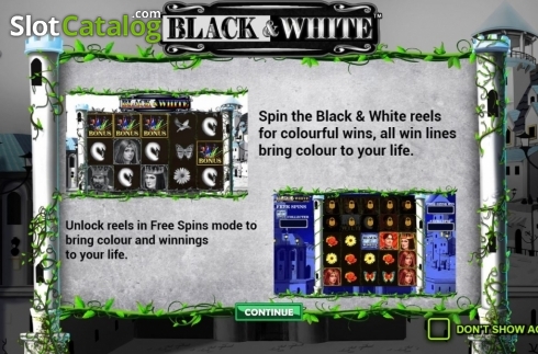 Скрин2. Black and White (Jade Rabbit Studios) слот