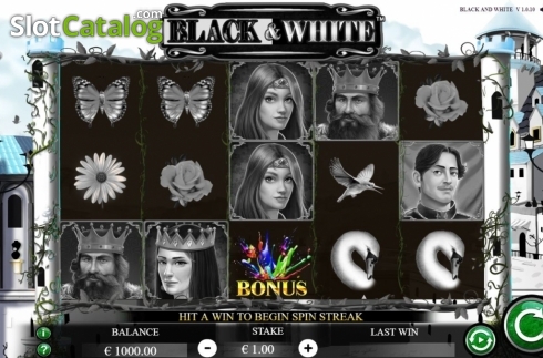Скрин3. Black and White (Jade Rabbit Studios) слот