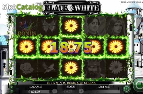 Скрин5. Black and White (Jade Rabbit Studios) слот