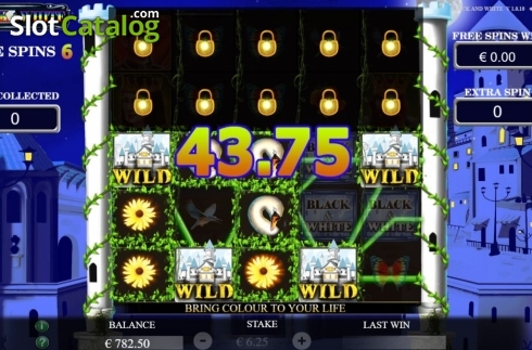 Скрин8. Black and White (Jade Rabbit Studios) слот