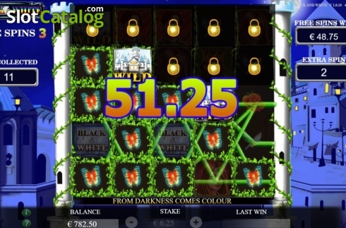 Скрин9. Black and White (Jade Rabbit Studios) слот