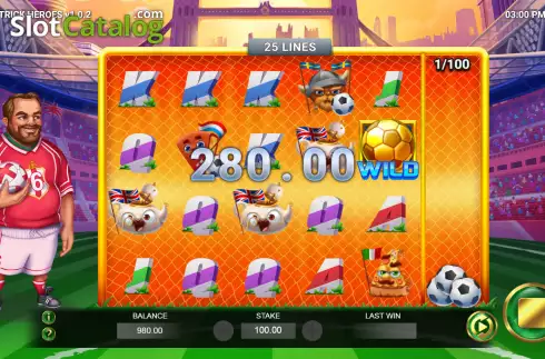 Скрин3. Hattrick Heroes слот