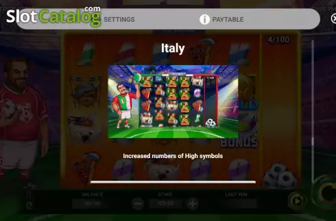 Скрин7. Hattrick Heroes слот