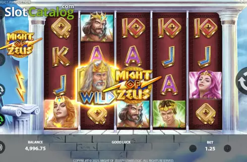 Скрин5. Might of Zeus (Jelly) слот