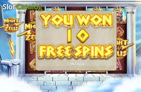 Скрин6. Might of Zeus (Jelly) слот