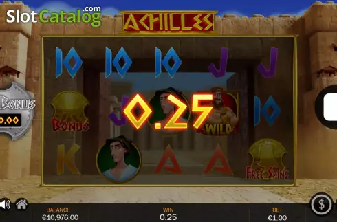 Скрин8. Achilles (Jelly) слот