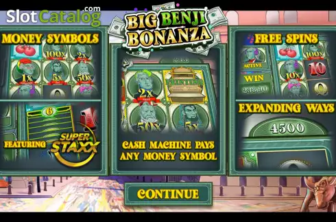Скрин2. Big Benji Bonanza слот