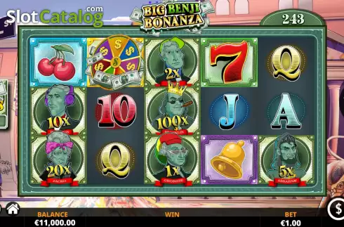 Скрин3. Big Benji Bonanza слот