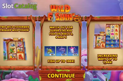 Скрин2. Wild Fishin Wild Ways слот