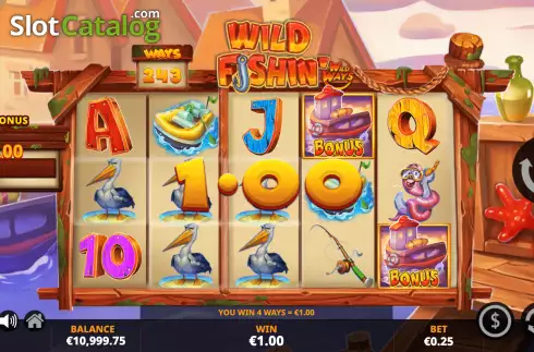 Скрин4. Wild Fishin Wild Ways слот
