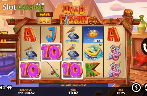 Скрин5. Wild Fishin Wild Ways слот